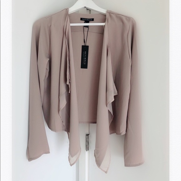 Brand new silk like blazer-3 colors - Size S - Picture 3 of 3